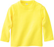 イエロー:ベビーロングTシャツ