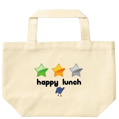 エコバッグS　happy lunch