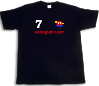 バレー チームTシャツ・レボくん