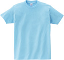 ライトブルー：メンズTシャツ定番（085-CVT）