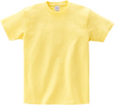 ライトイエロー：メンズTシャツ定番（085-CVT）