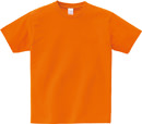 オレンジ：メンズTシャツ定番（085-CVT）