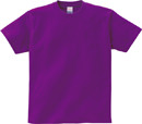 パープル：メンズTシャツ定番（085-CVT）