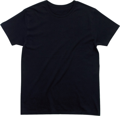 ブラック:スタイリッシュTシャツ
