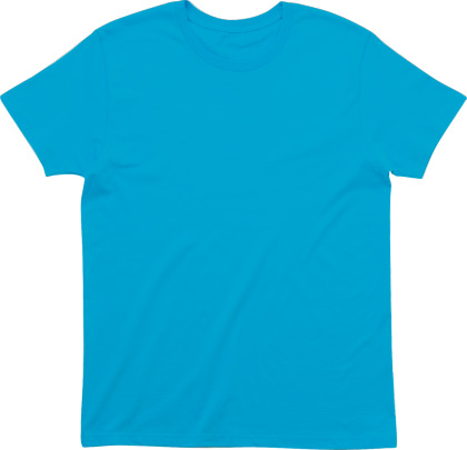 セルリアンブルー:スタイリッシュTシャツ