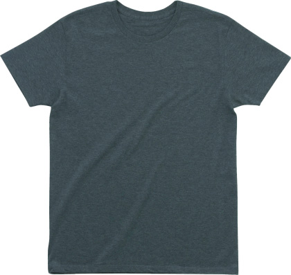 メランジェブラック:スタイリッシュTシャツ