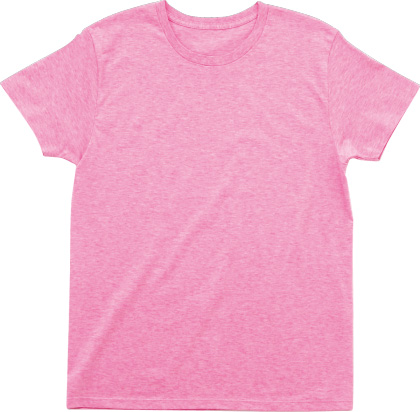 メランジェレッド:スタイリッシュTシャツ