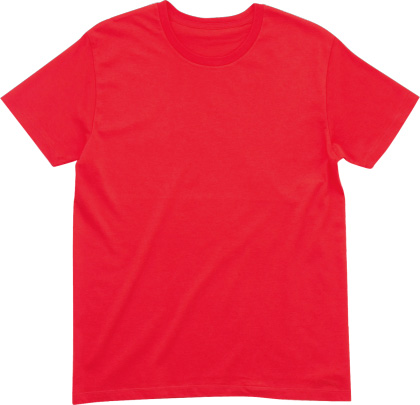 レッド:スタイリッシュTシャツ