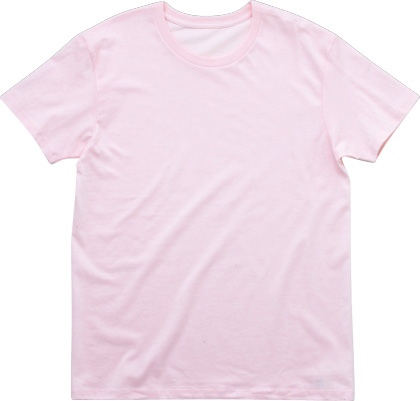 シャーベットピンク:スタイリッシュTシャツ