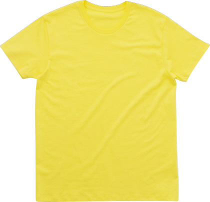 イエロー:スタイリッシュTシャツ