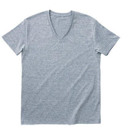 VネックTシャツ