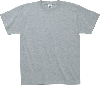 杢グレー:スーパーヘビーTシャツ