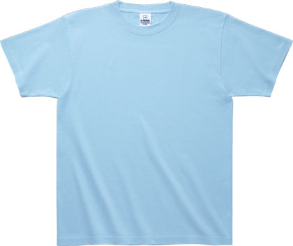 ライトブルー:スーパーヘビーTシャツ