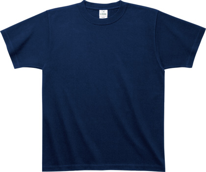 ネイビー:スーパーヘビーTシャツ