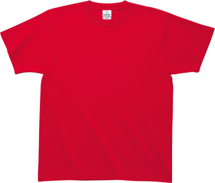 レッド:スーパーヘビーTシャツ