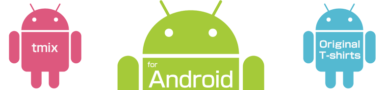 Android Robot Tシャツ